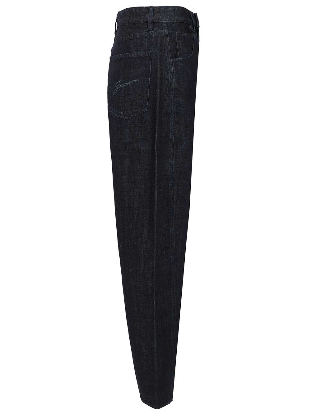 Jacquemus De-Nîmes Mirada Denim Trousers - Blu | 7f53816fa9bc8b876023ea3367fe36d5c9f24070
