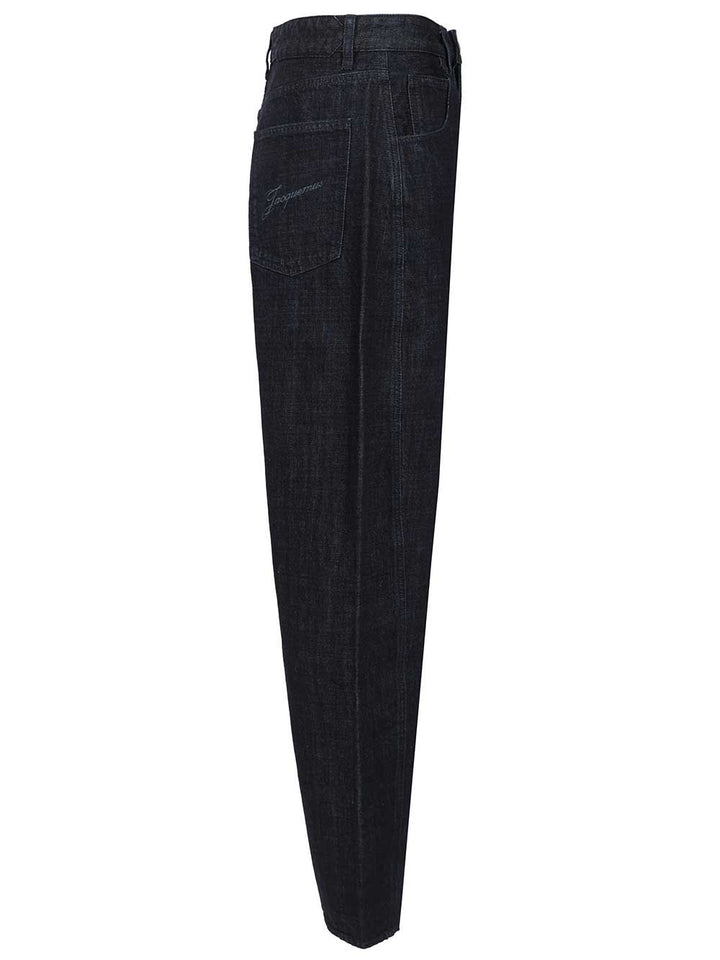 Jacquemus De-Nîmes Mirada Denim Trousers - Blu | 7f53816fa9bc8b876023ea3367fe36d5c9f24070