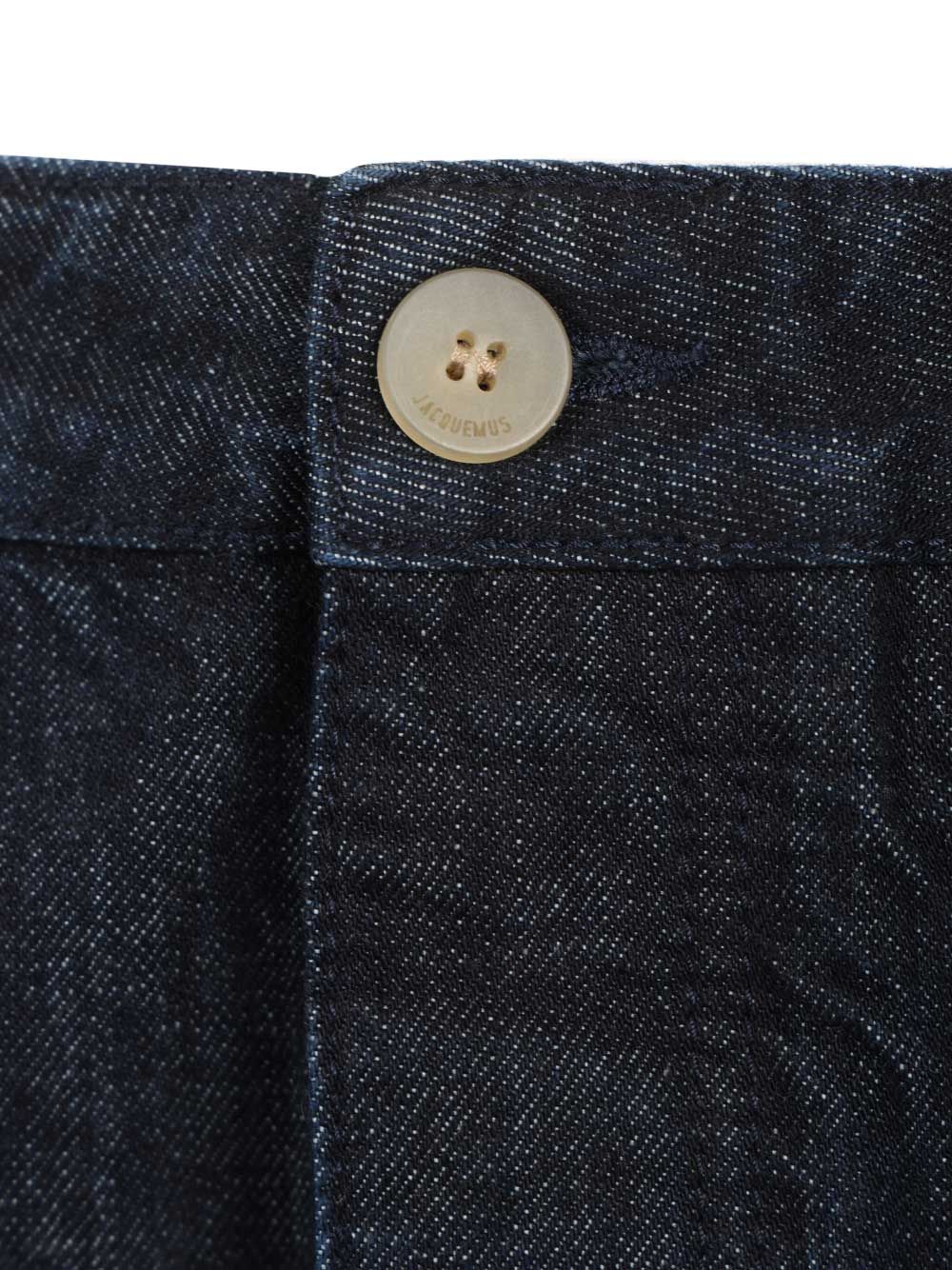 Jacquemus De-Nîmes Mirada Denim Trousers - Blu | 4b0725492d2d023544a0d62ff8bd5e1121cb853b