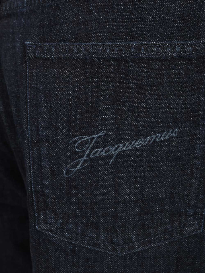 Jacquemus De-Nîmes Mirada Denim Trousers - Blu | eb977aa33a5a7b661da90af1473ddf6cab23c36a