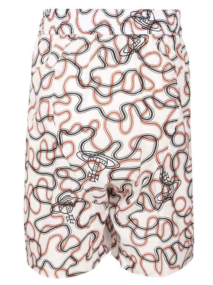 Vivienne Westwood Romario Bermuda Shorts Shirts - Bianco | d139408654148731c478ca044d087225048c761c