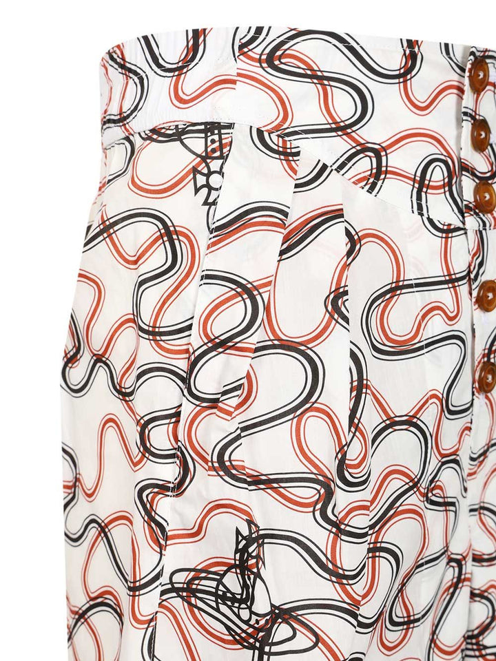 Vivienne Westwood Romario Bermuda Shorts Shirts - Bianco | d5f07501a3fe36b7bdc1c2c58199cebe91715c7f