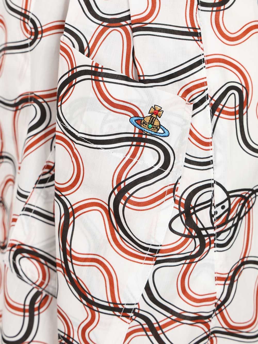 Vivienne Westwood Romario Bermuda Shorts Shirts - Bianco | f8f7c84783657a226266a0d73741fd03cc30ebcf