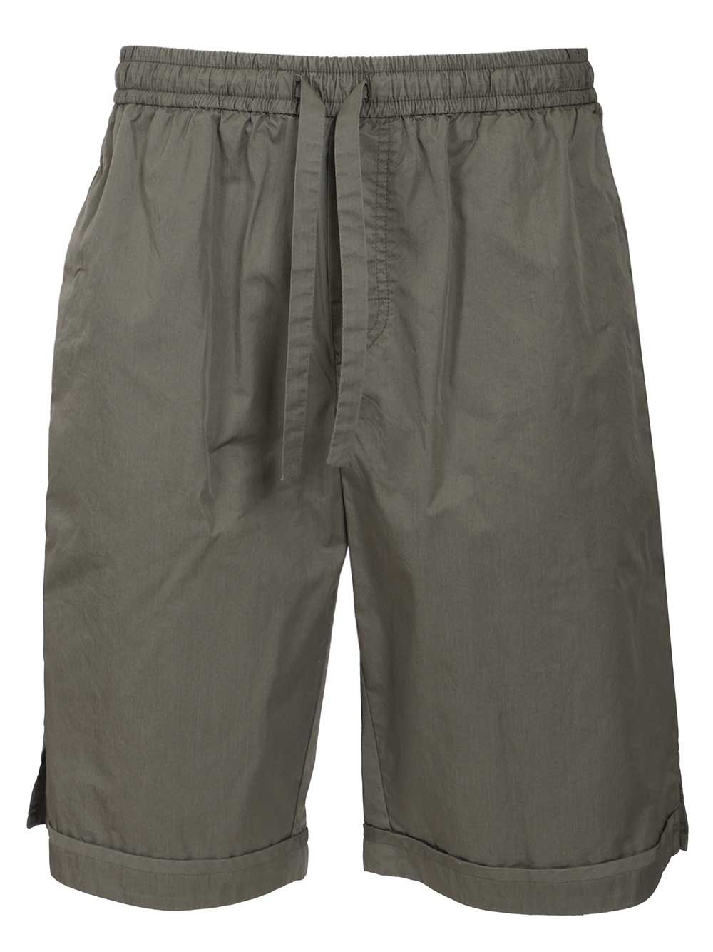 Dolce & Gabbana Cotton Canvas Shorts Trousers - Grey | 171b0f4b1f2d982e443871c3082068337cfa597b