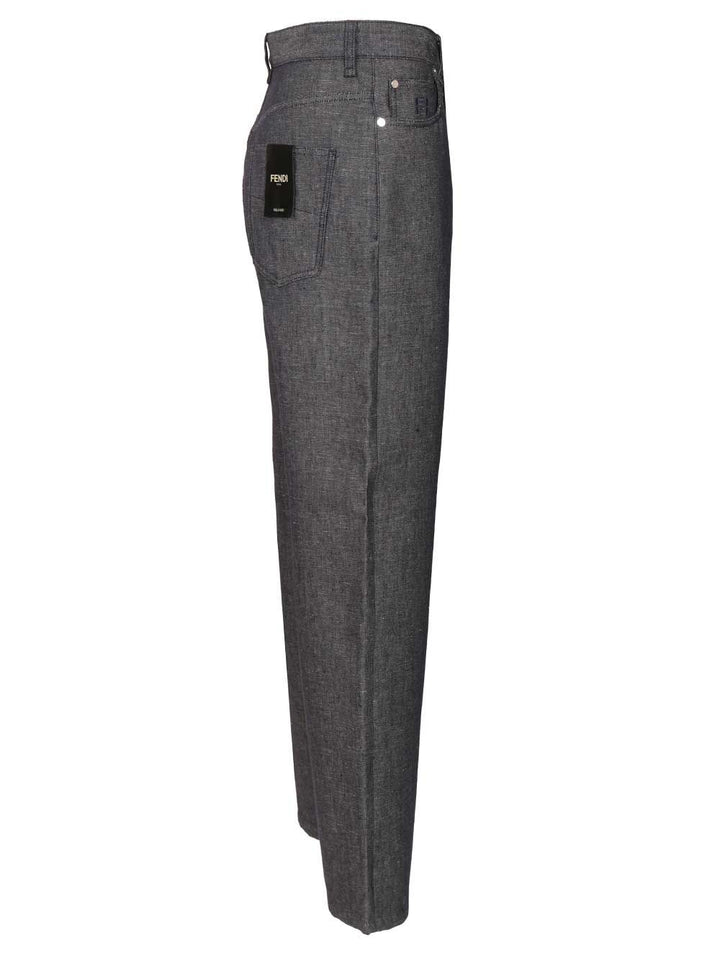 Fendi 5-Pocket Jeans - Blu | ddb02698d74e0705eb8d40dfee21a1c6f911b86f