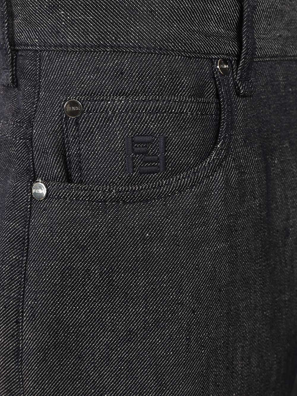 Fendi 5-Pocket Jeans - Blu | b39e37736574ab0bc7d1ba3d00528c2da7b2bdae