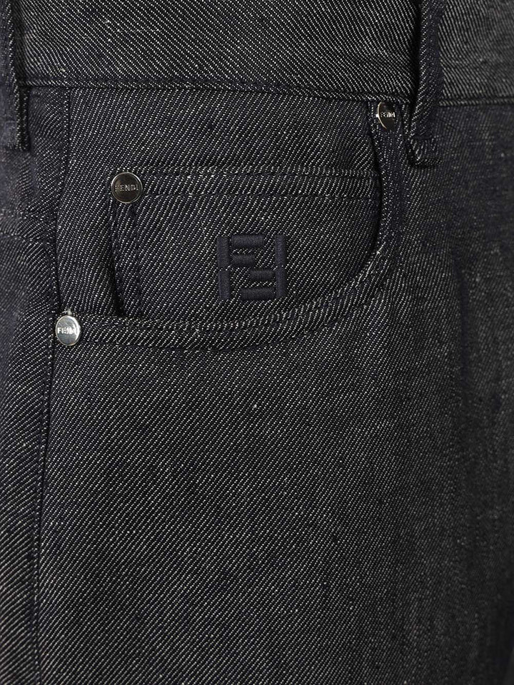Fendi 5-Pocket Jeans - Blu | b39e37736574ab0bc7d1ba3d00528c2da7b2bdae
