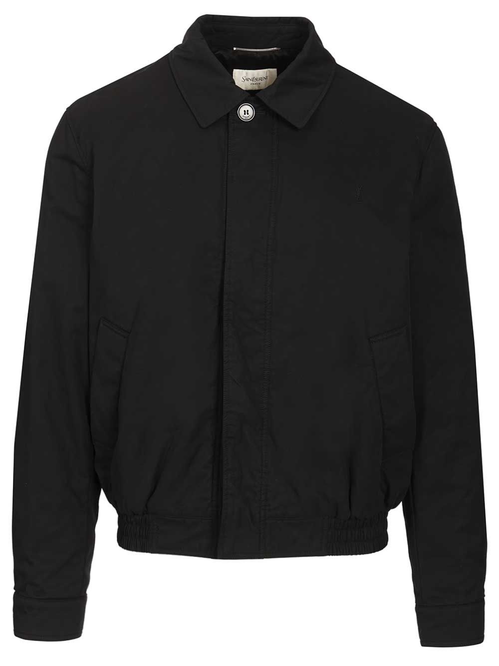 Saint Laurent Cassandre Short Jacket Giacche - Nero | d57c14e1f1808745f1b54c5c51c96d7f05ae34f3