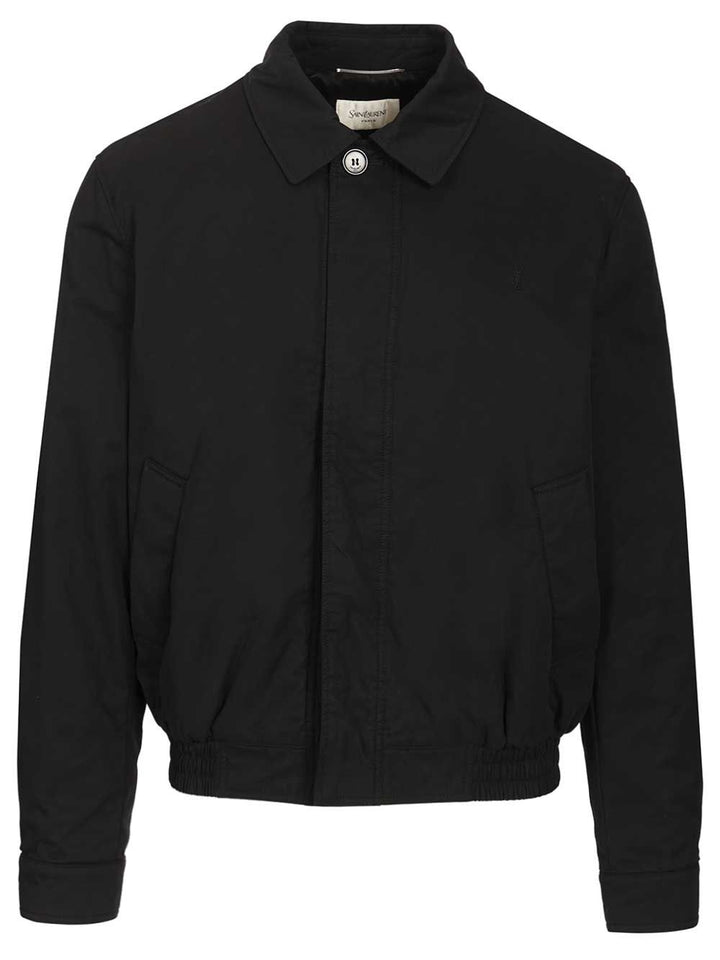 Saint Laurent Cassandre Short Jacket Giacche - Nero | d57c14e1f1808745f1b54c5c51c96d7f05ae34f3