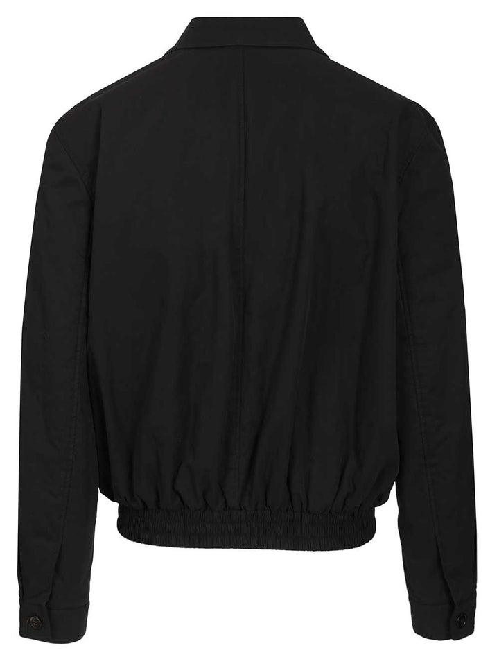 Saint Laurent Cassandre Short Jacket Giacche - Nero | 2dbcf8a34e283e1eefb92cead9059143bdb0c25e