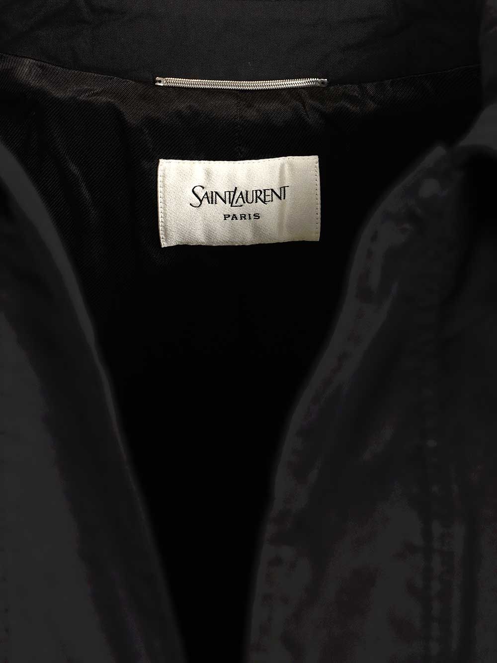 Saint Laurent Cassandre Short Jacket Giacche - Nero | f5d62e8e86b94f64078f7313887c0b0f0f89fae8