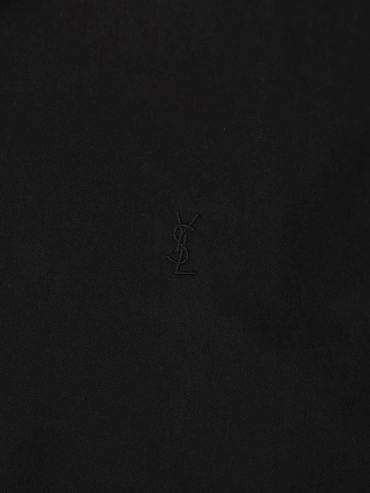 Saint Laurent Cassandre Short Jacket Giacche - Nero | beddd4677e8084b1ff3e6ce8022ac3d4fab61cd6