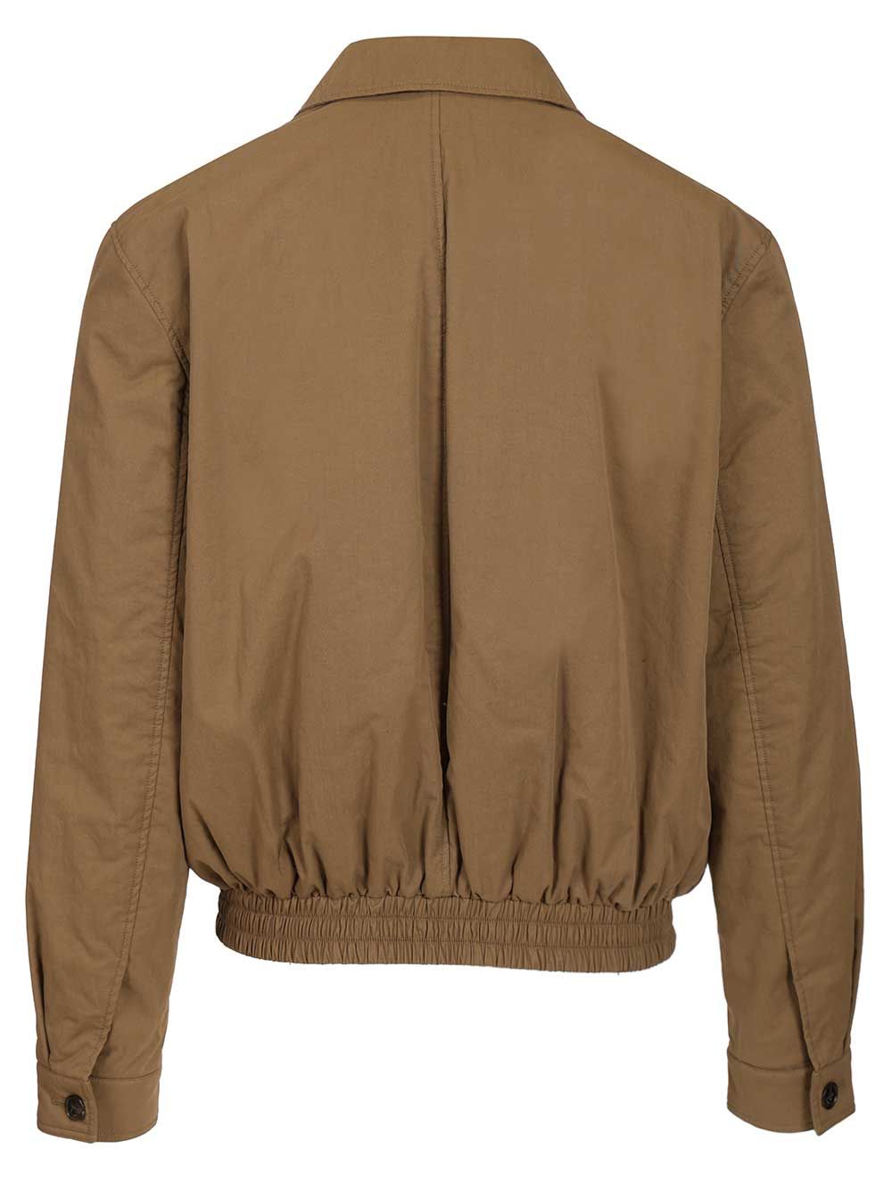 Saint Laurent Cassandre Short Jacket Giacche - Beige | 79a5c1f4f5e50567edcfccbc9cbf1b90e175fa07