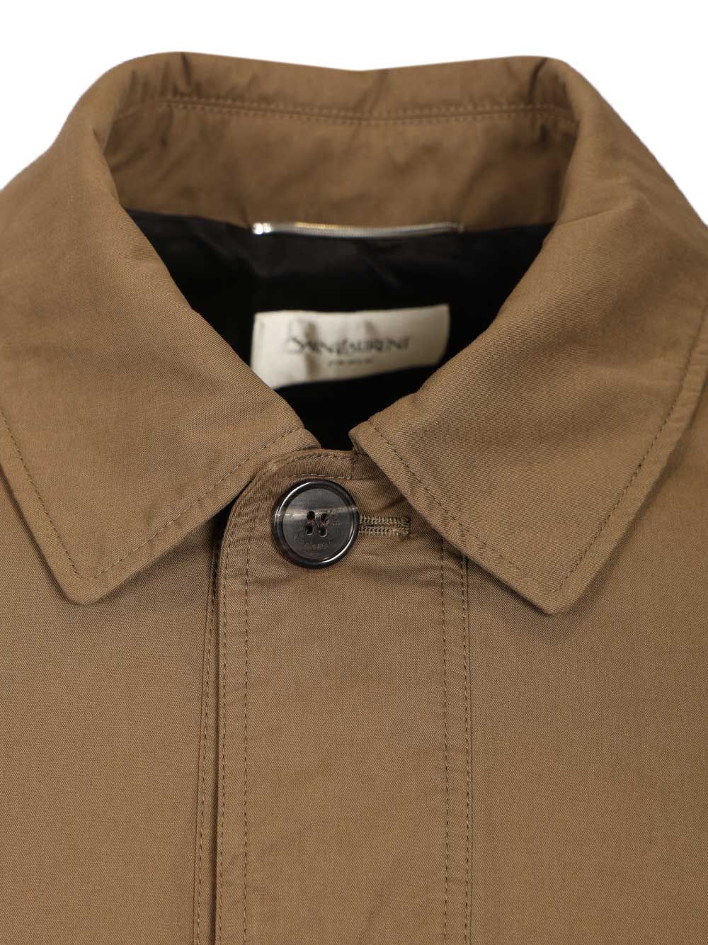 Saint Laurent Cassandre Short Jacket Giacche - Beige | 77d7fc3b40d58fbd47fa4d3ef2c7b09f56417abe