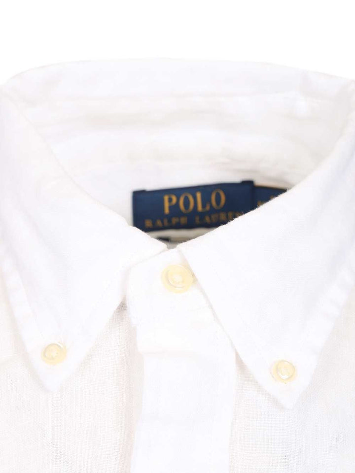 Polo Ralph Lauren Lightweight Linen Shirt Shirts - Bianco | f1de14ac32486d35429e93ab02d4e07cdb830aa6