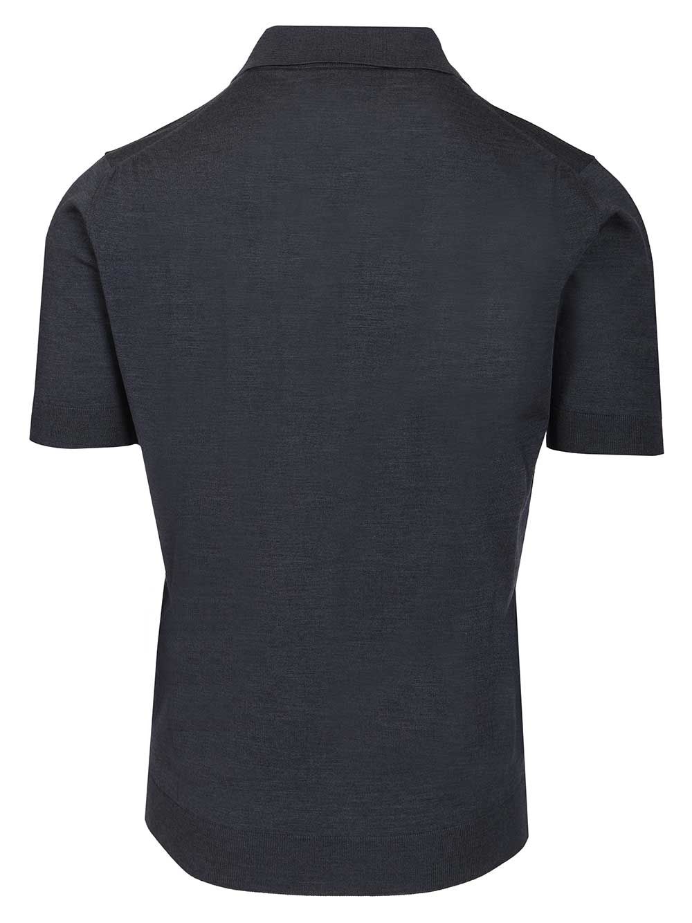 Filippo De Laurentiis Wool Polo shirt - Light blue | 6c879a41c4d18536fe4dbd8d2d169ef348f8a011