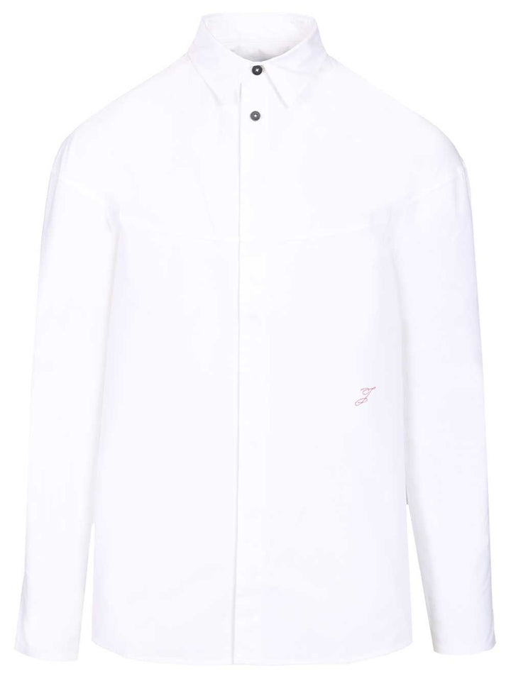 Jacquemus Atelier Long-Sleeved Shirt Shirts - Bianco | 9692b56af603f4212f78f43c13e6f2c88eccedda