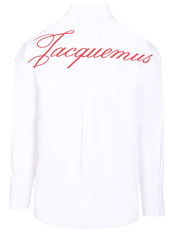 Jacquemus Atelier Long-Sleeved Shirt Shirts - Bianco | 2a7f9fbd7602a5a440f0a5e8026ac414480edeab