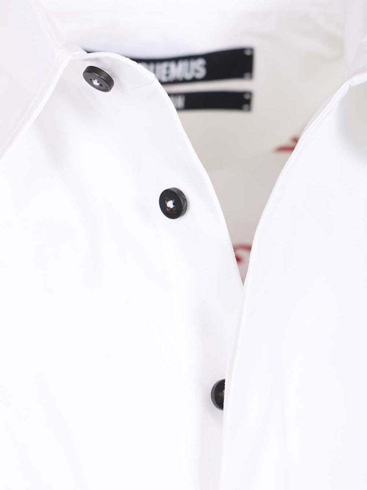 Jacquemus Atelier Long-Sleeved Shirt Shirts - Bianco | 1f4be51d35cae86df8ca9c4889e92bf970e55a41