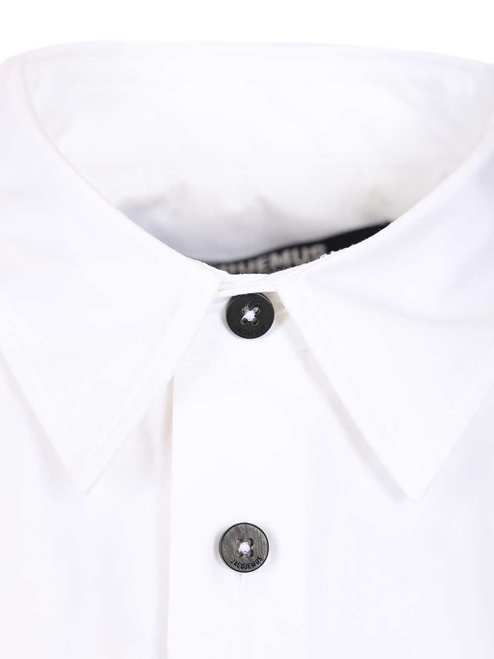Jacquemus Atelier Long-Sleeved Shirt Shirts - Bianco | 4bb75d430f151d38f1fd7ae85478b60103dbe94d