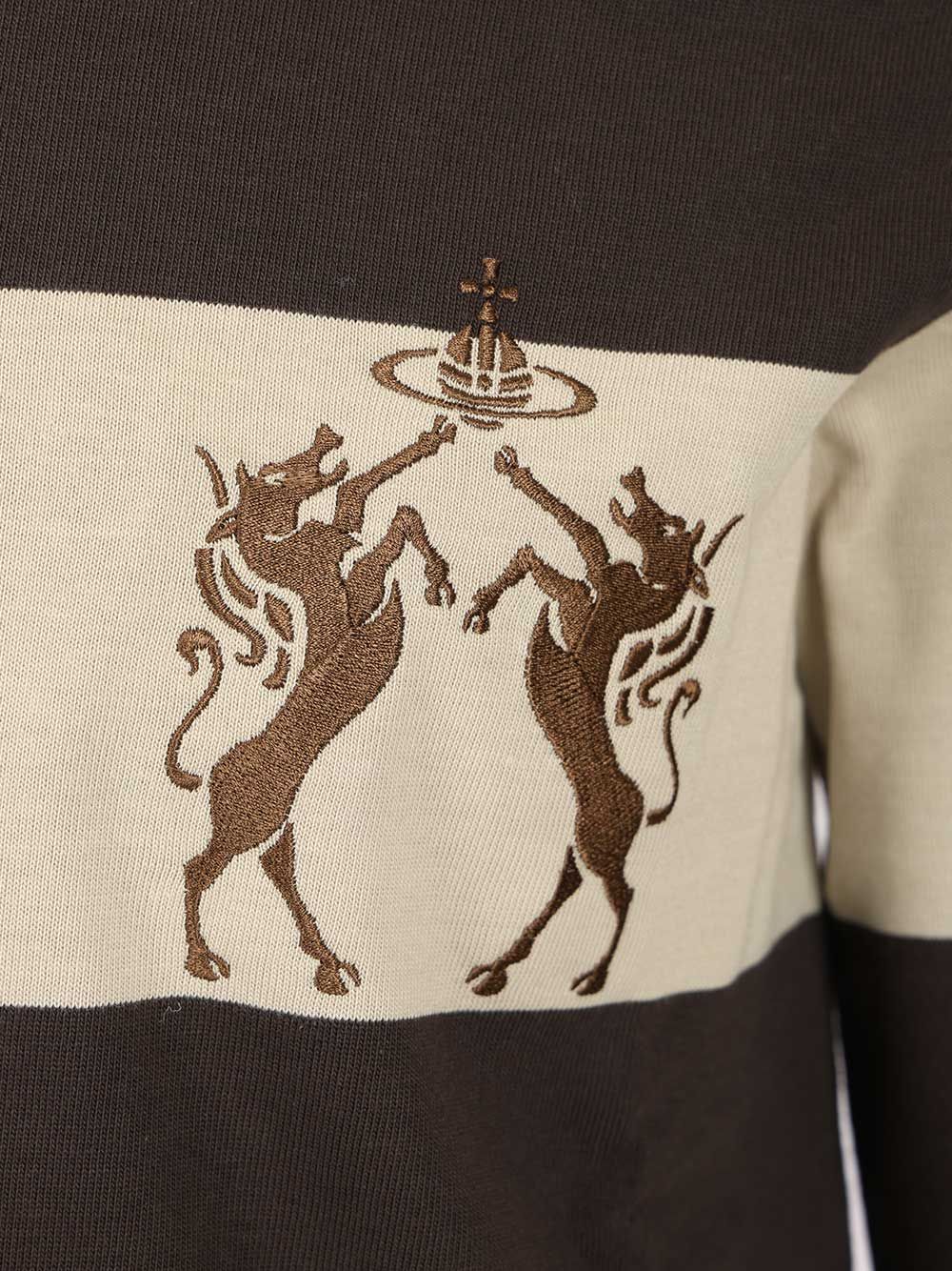 Vivienne Westwood Rugby Polo shirt - Marrone | 2875177ae0e550762aae679146a2c09f852cb289