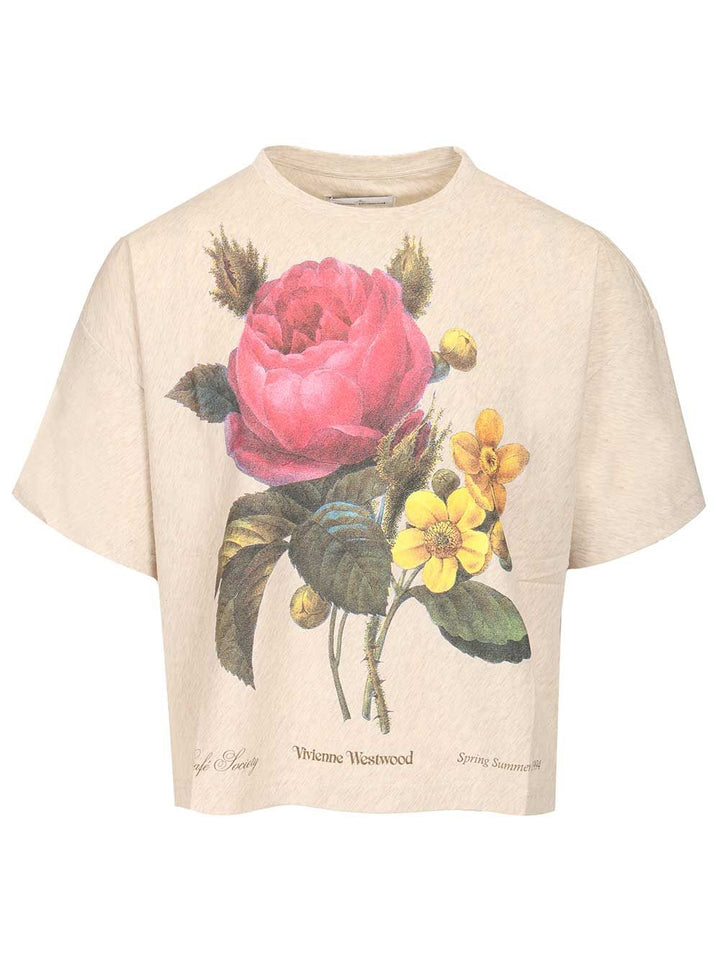 Vivienne Westwood Flower Box T-Shirt - Beige | e39fdc757e8cdec203ec79a84e28398bfe611c4d