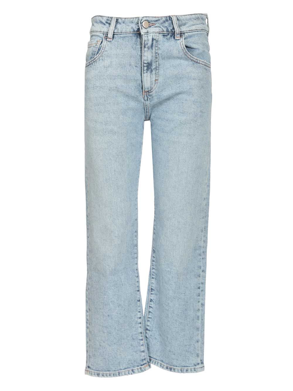 Icon Denim Crop Jean Mimi Jeans - Light blue | e2ad2e57da386e483b0567a410de8a3f5a3b6003