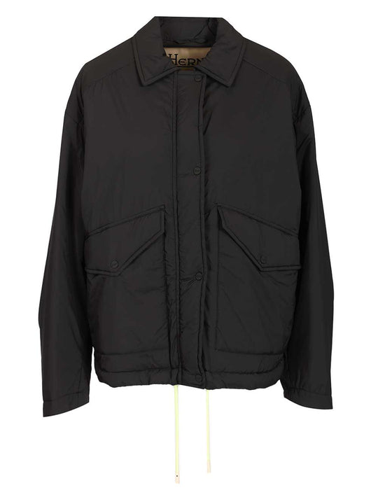 Short Parka Giacche Nero