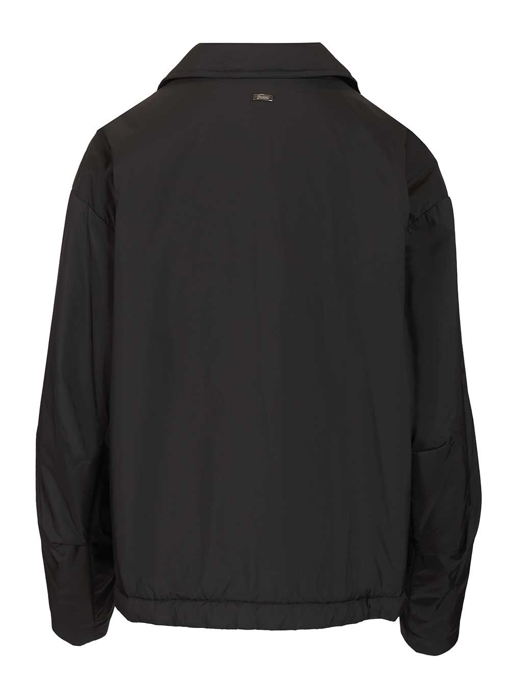 Herno Short Parka Giacche - Nero | 8217fb329b2db94d30b02a73125c35227f2948b5