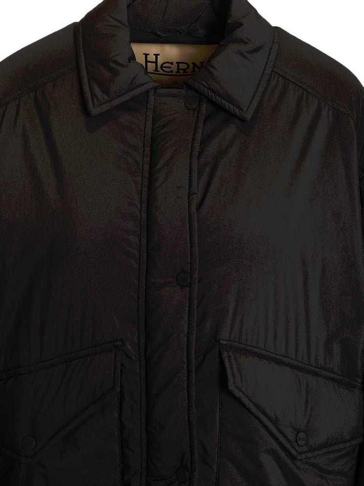 Herno Short Parka Giacche - Nero | 9987703305676db6ec6f3af70675546ee7b8beb8
