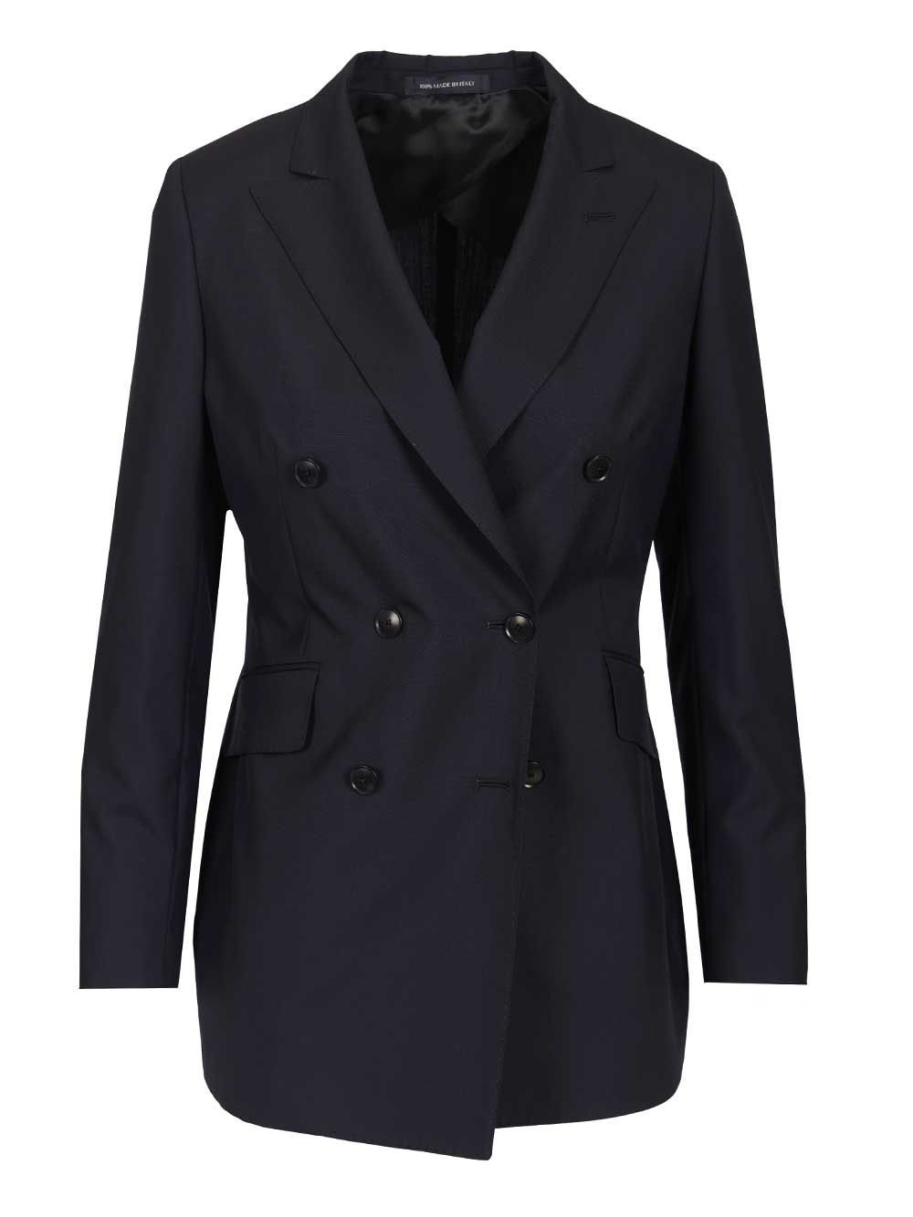 Latorre Double-Breasted Wool Blazer Giacche - Blu | ad263321dc60a8a932920144e0997f9d7a47ae92