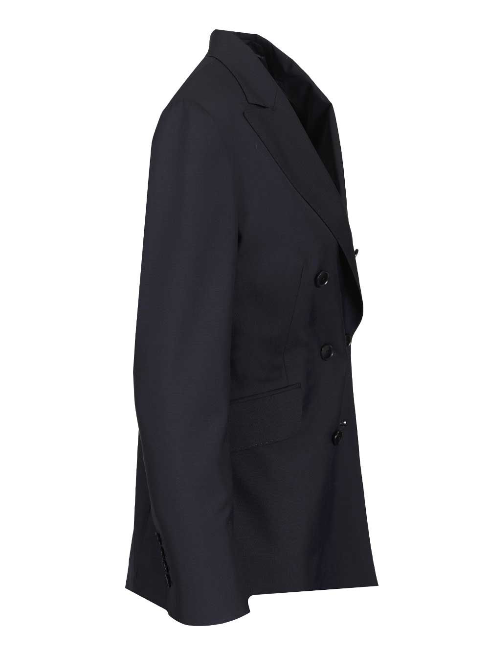 Latorre Double-Breasted Wool Blazer Giacche - Blu | 13e822cd9d4c4957dbef262ab52f333fe1aba019