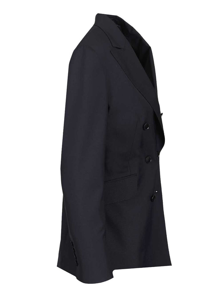 Latorre Double-Breasted Wool Blazer Giacche - Blu | 13e822cd9d4c4957dbef262ab52f333fe1aba019