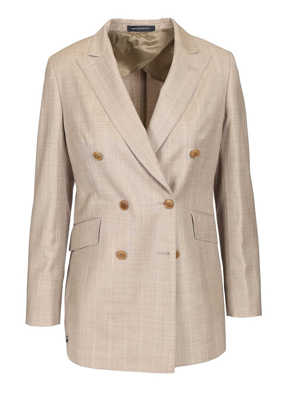 Latorre Giacca Semifoderata Dp 6 Bottoni Tasca Pattina Vestibilita' Boxy Giacche - Beige | 9302e975dc498de180315fdb3cdda4af567367bd