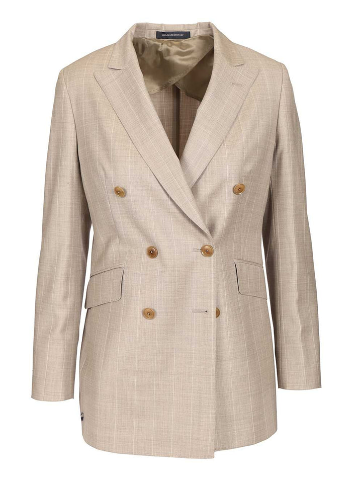 Latorre Giacca Semifoderata Dp 6 Bottoni Tasca Pattina Vestibilita' Boxy Giacche - Beige | 9302e975dc498de180315fdb3cdda4af567367bd