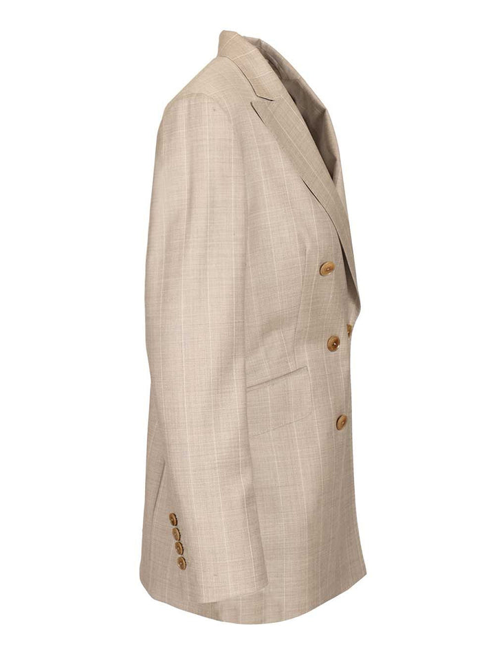 Latorre Giacca Semifoderata Dp 6 Bottoni Tasca Pattina Vestibilita' Boxy Giacche - Beige | 512d588f6cf3fa9b74e2322055db2db1e70b21f6