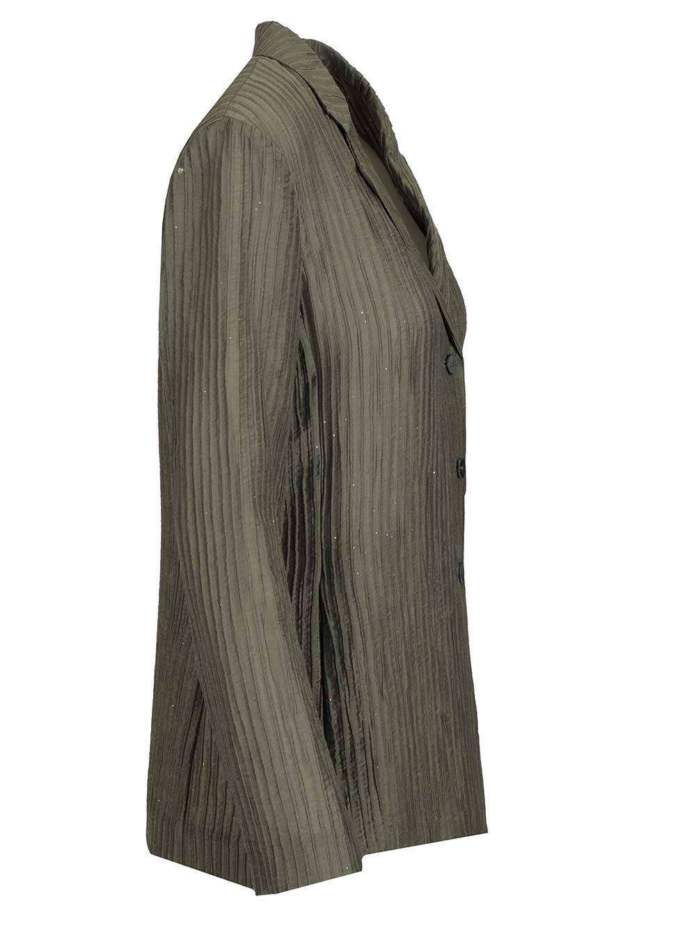 Emporio Armani Taffeta Blazer Giacche - Verde | a4f1d8a8acc461739d10f040b85725fc4f74c11f