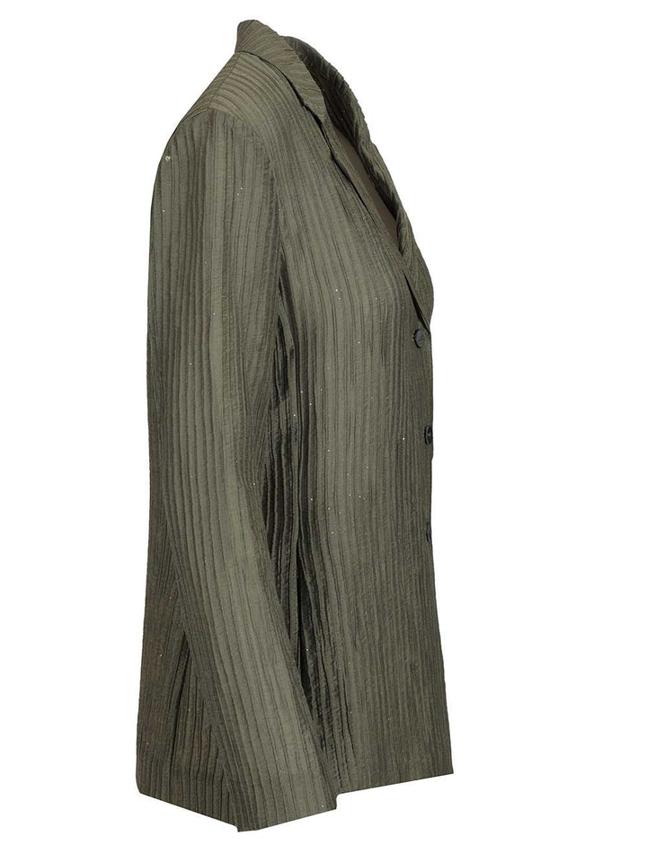 Emporio Armani Taffeta Blazer Giacche - Verde | a4f1d8a8acc461739d10f040b85725fc4f74c11f