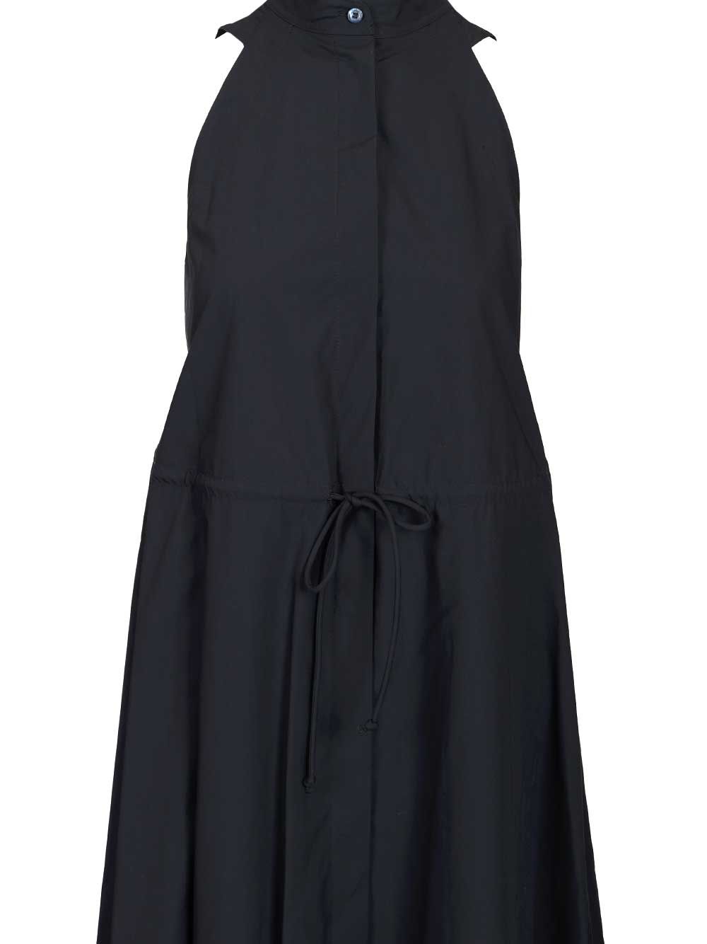 Emporio Armani Long Cotton Dress Abiti - Blu | 7c7ce43105bee7fb14119fe9283a7e74b659452b