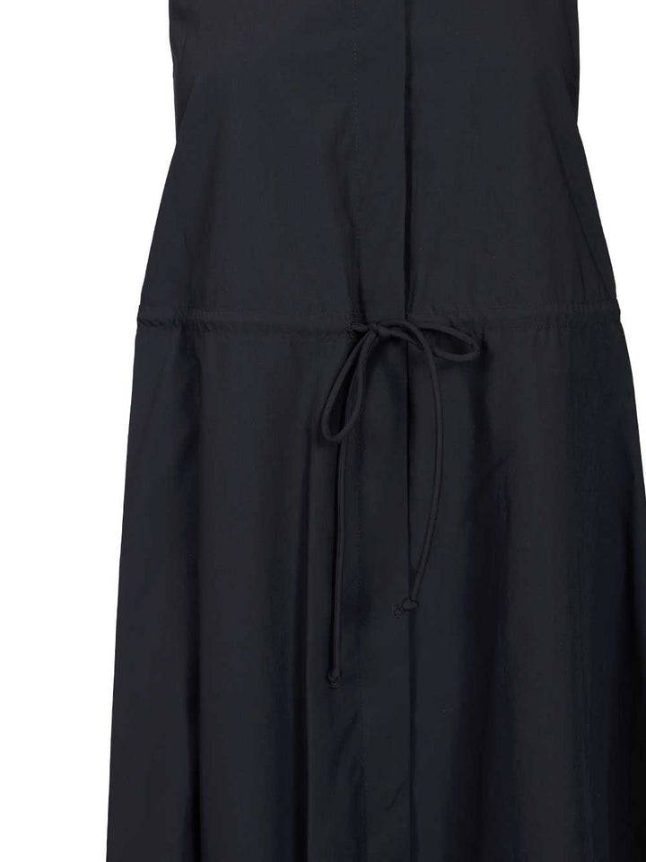 Emporio Armani Long Cotton Dress Abiti - Blu | 00f0cd5dd9b6799cf2c68a05364ade12cc02149b
