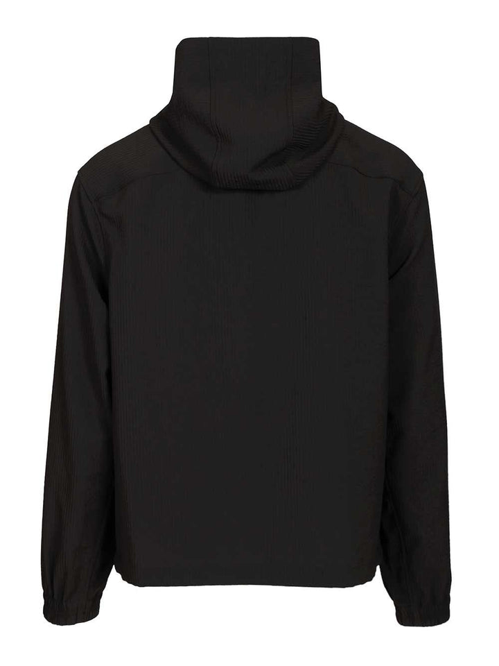 Emporio Armani Water Repellent Nylon Blouson Giacche - Nero | de48ef8b3a3503f53b70118efafda4febf03b53b
