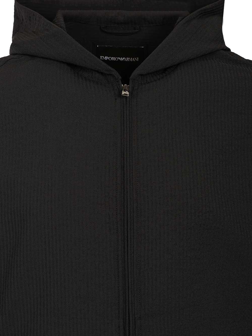 Emporio Armani Water Repellent Nylon Blouson Giacche - Nero | d7ee413cc859d3d6b892eaa11e9c70b8e9149814