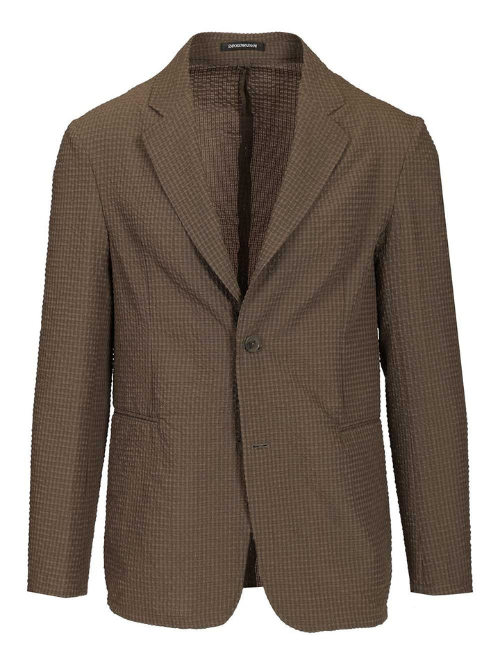 Emporio Armani Blazer Icon Giacche - Beige | ccd07fdf9dafa20c4b4c55458e28a581215de37d