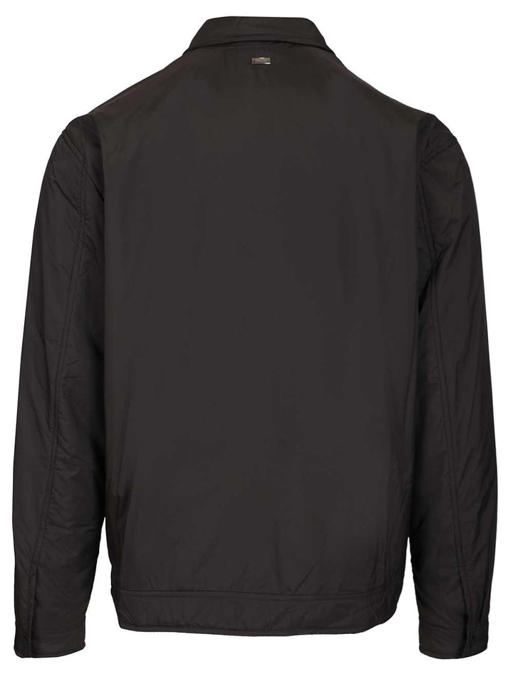 Herno Shirt Jacket Ecoage Nylon Giacche - Blu | 421fd93fd99621f1cb4feccb9727fc98d473d274