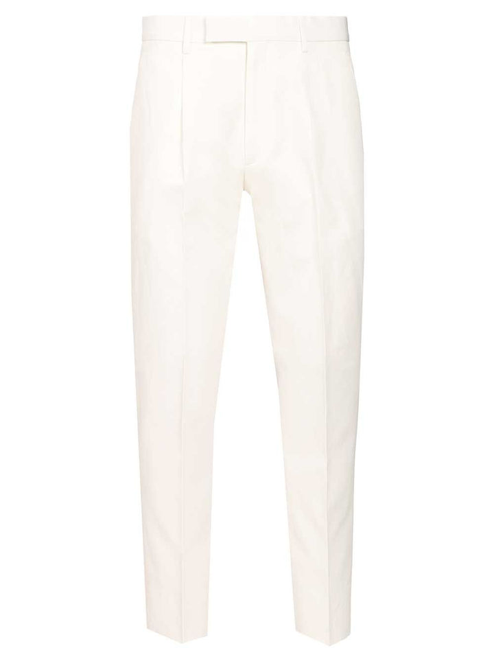 Ermenegildo Zegna Tailored Trousers - Bianco | 157f71229cfbc17dd0df4826d5fdec154000c4a9