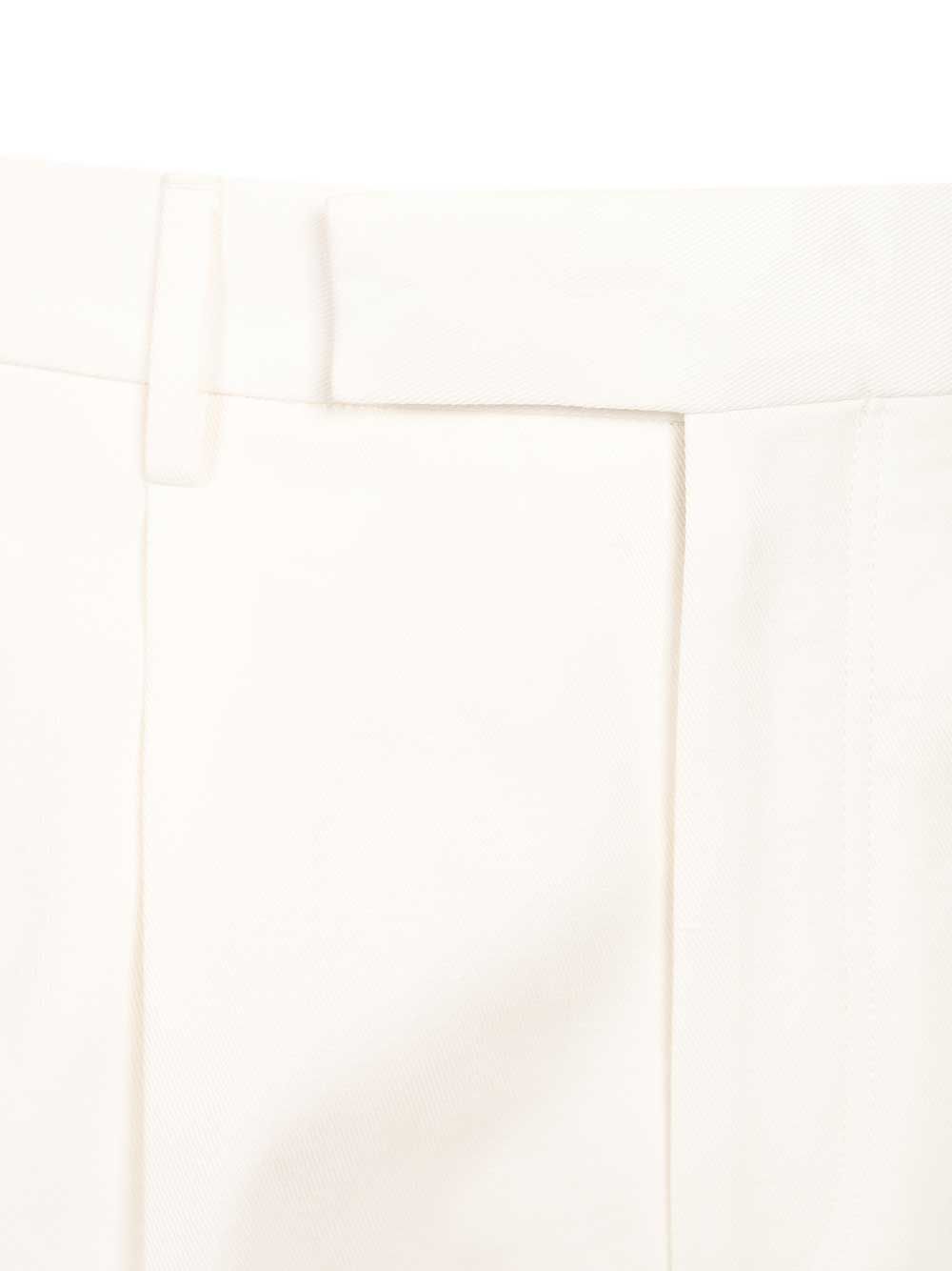 Ermenegildo Zegna Tailored Trousers - Bianco | 7ae979a11755a31b2b4b1cc92e79bcc143066327