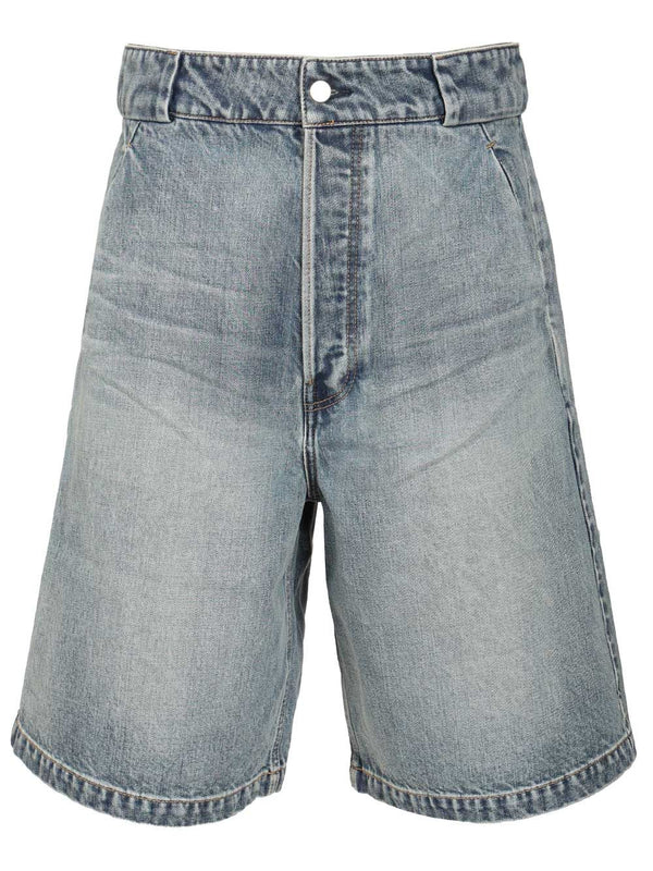 Utility-Shorts Blaue Hose