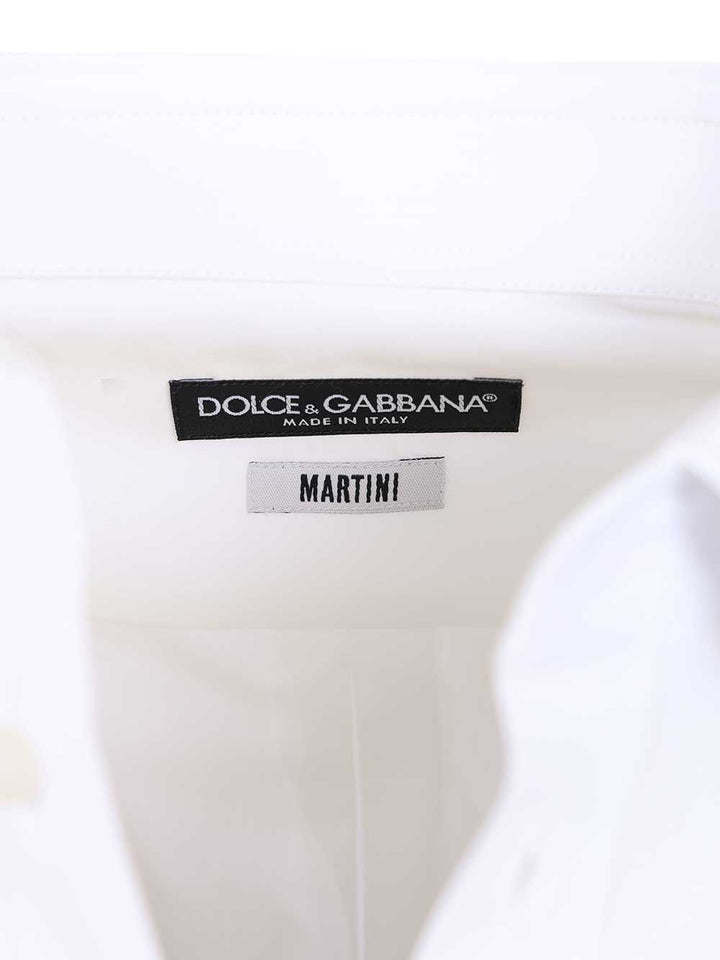 Dolce & Gabbana Supima Cotton Shirt Shirts - Bianco | 929c0e7cf954cfd766aa5e5614196651599fbb7e