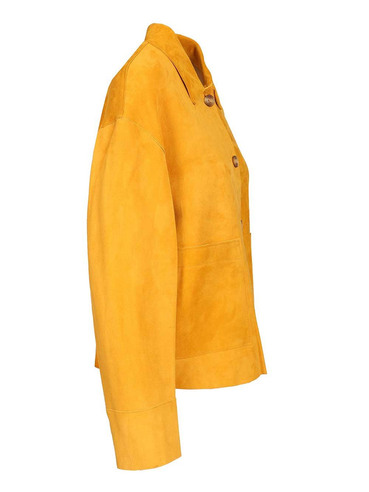 Blusotto Asia Suede Jacket Giacche - Arancione | 6ca0872a516ed224067f7423d1977130d86561d6