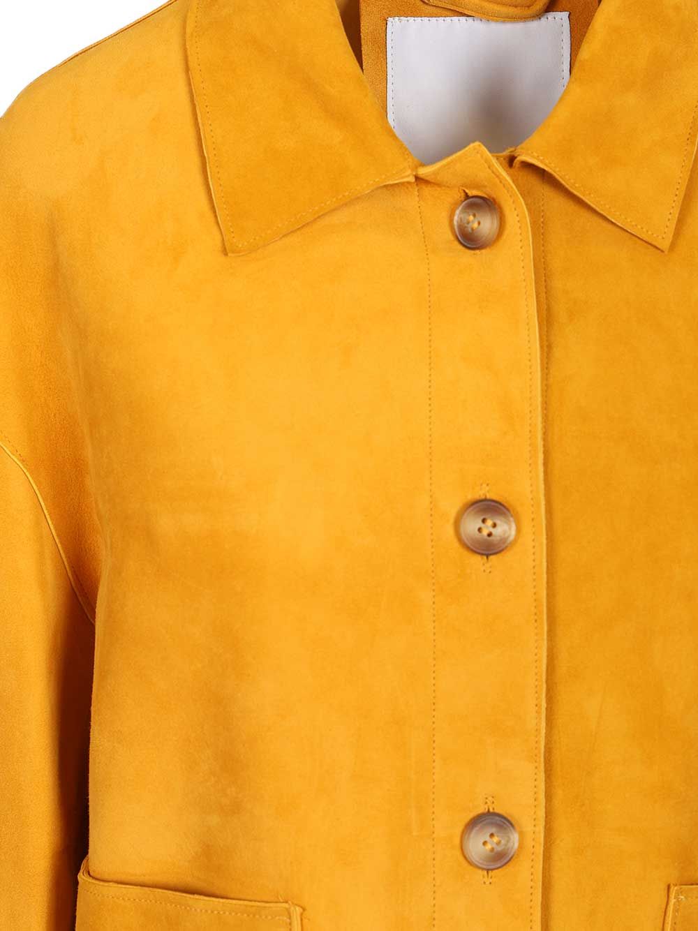 Blusotto Asia Suede Jacket Giacche - Arancione | d08b0e8d6795ac6587a3188a581b32bbdb557358